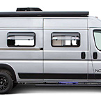 Nova Exterior Side View Showing Optional Bike Rack May Show Optional Features. Features and Options Subject to Change Without Notice.