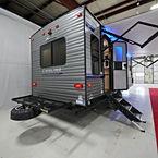 rear view door side - awning extended May Show Optional Features. Features and Options Subject to Change Without Notice.