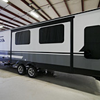 Exterior Off Door Side Shown with Optional Frameless Windows
 May Show Optional Features. Features and Options Subject to Change Without Notice.