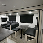 Slide Room with Optional Theater Seat and Booth Dinette 
 May Show Optional Features. Features and Options Subject to Change Without Notice.