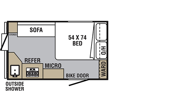 Viking Pop Up Campers By Coachmen Rv - Diy Small Camper Floor Plans