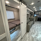 Multi-functional “BOW” room that easily converts from Bunk to Office to Wardrobe, barn sliding door
 May Show Optional Features. Features and Options Subject to Change Without Notice.