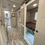 multi-functional “BOW” room that easily converts from Bunk to Office to Wardrobe, barn sliding door
 May Show Optional Features. Features and Options Subject to Change Without Notice.