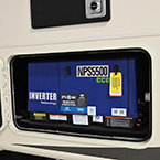 Inverter Storage Shown Open May Show Optional Features. Features and Options Subject to Change Without Notice.