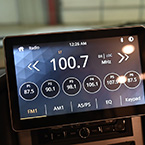 Touch Screen Radio and Navigation System May Show Optional Features. Features and Options Subject to Change Without Notice.
