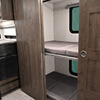 Bunk Room Shown Open May Show Optional Features. Features and Options Subject to Change Without Notice.