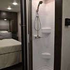Shower Shown Open
 May Show Optional Features. Features and Options Subject to Change Without Notice.