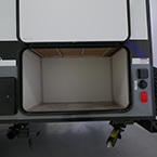 Exterior Storage Compartment Shown Open on the Rear Off-Door Side. May Show Optional Features. Features and Options Subject to Change Without Notice.
