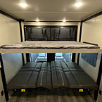 Happy Jack Bed System Shown with the Bed Down.
 May Show Optional Features. Features and Options Subject to Change Without Notice.
