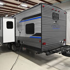 3/4 Off-Door Side and Rear View with Slide Out and Rear Cargo Rack Extended.
 May Show Optional Features. Features and Options Subject to Change Without Notice.