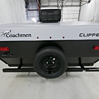 Rear View with Spare Tire Mounted to the Frame. Optional Roof AC Shown.
 May Show Optional Features. Features and Options Subject to Change Without Notice.