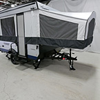 3/4 Front and Door Side View with Tents Extended.
 May Show Optional Features. Features and Options Subject to Change Without Notice.