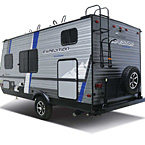 Catalina Expedition Series Travel Trailer Exterior Rear May Show Optional Features. Features and Options Subject to Change Without Notice.
