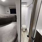 Bunks, bathroom, and sink May Show Optional Features. Features and Options Subject to Change Without Notice.