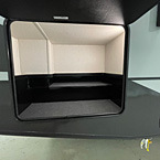 Exterior view of outside storage compartment May Show Optional Features. Features and Options Subject to Change Without Notice.