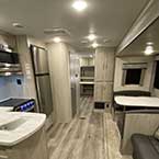 Interior view of Coachmen Catalina living space from front to rear
 May Show Optional Features. Features and Options Subject to Change Without Notice.