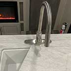 Under-mount Farm Style Sink, Residential Kitchen Faucet w/Pull Down Sprayer with Flush Counter Kitchen Sink Covers
 May Show Optional Features. Features and Options Subject to Change Without Notice.