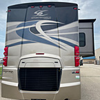 Exterior view of the Coachmen Sportscoach 376ES rear
 May Show Optional Features. Features and Options Subject to Change Without Notice.