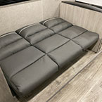 Optional murphy bed sofa shown open
 May Show Optional Features. Features and Options Subject to Change Without Notice.