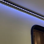 RGB LED awning strip lighting shown on May Show Optional Features. Features and Options Subject to Change Without Notice.