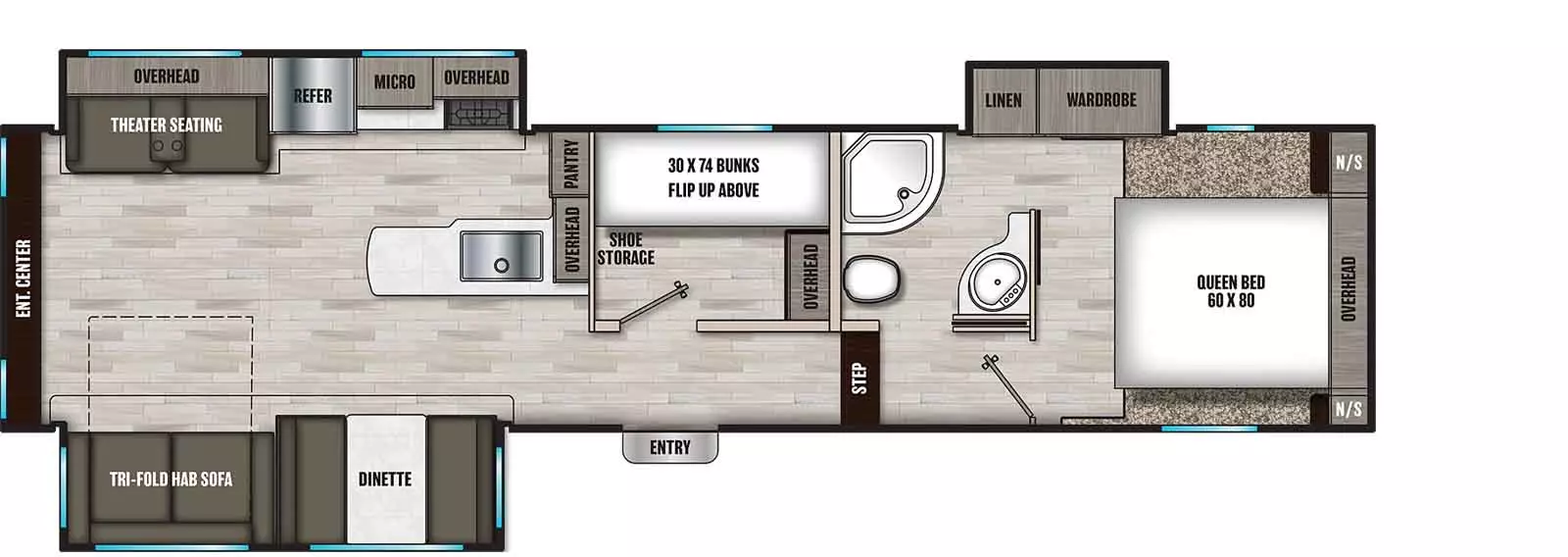 30BHS Floorplan Image