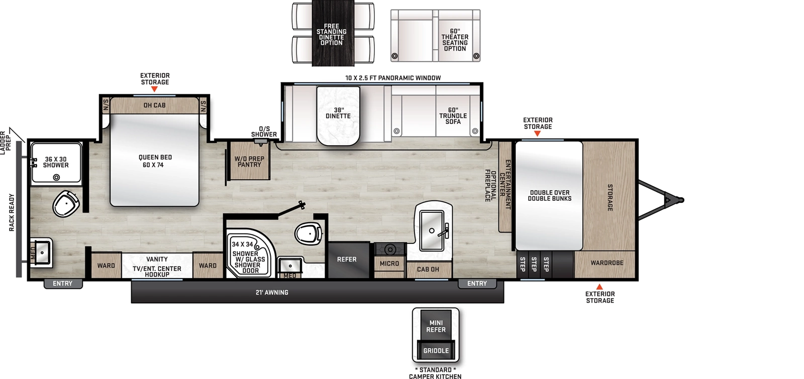 333DBDSCL Floorplan Image