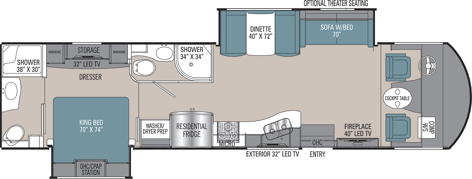 2019 37TB - DSO Floorplan