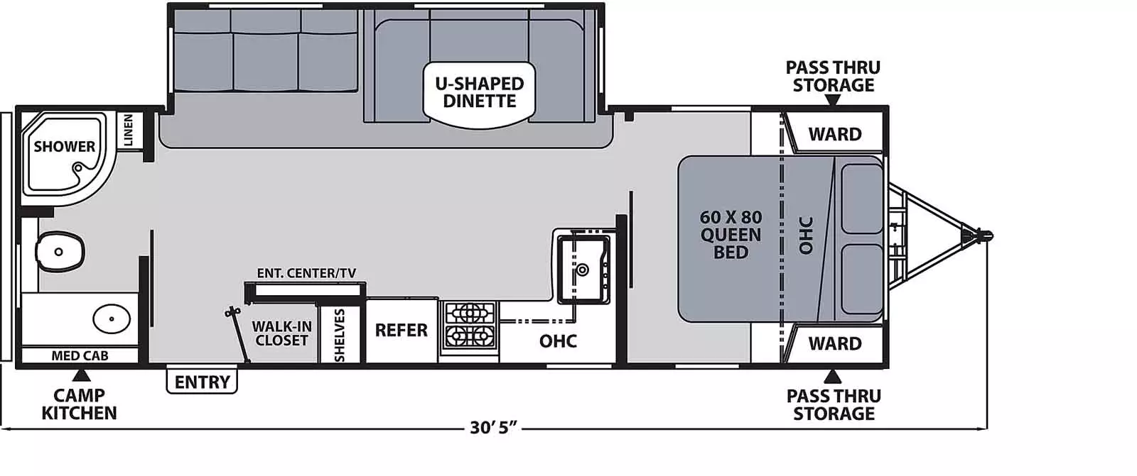 265RBSS Floorplan Image